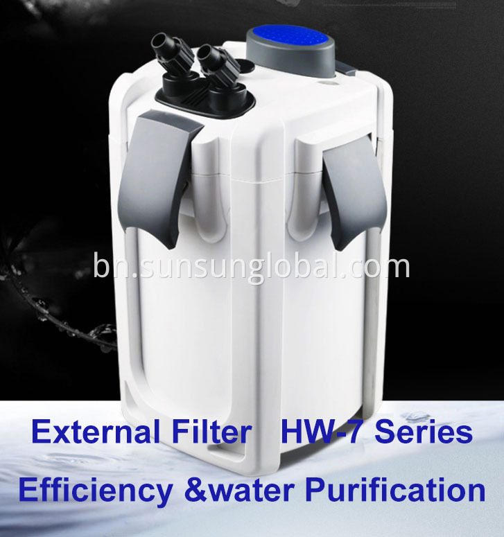 অ্যাকোয়ারিয়ামের জন্য সানসান এক্সটারনাল ওয়াটার ফিল্টার